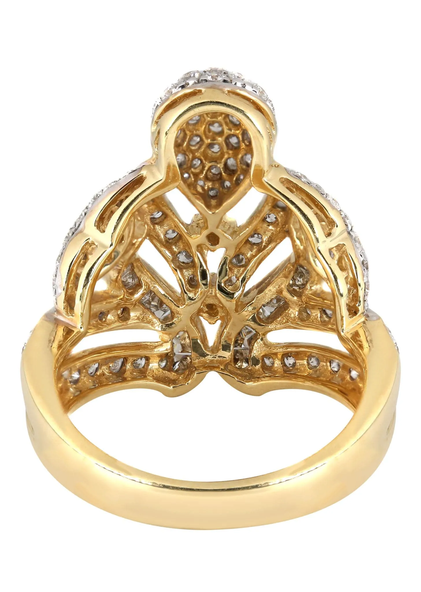 14K Ladies Diamond Cocktail Ring | 2.00 Carats | 6.88 Grams