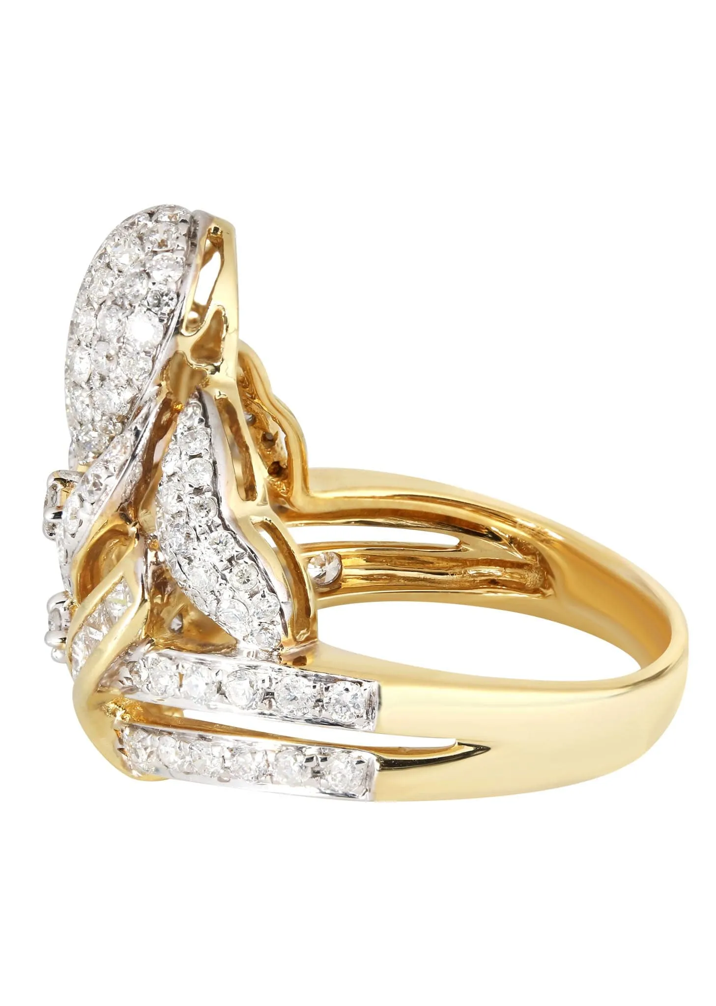 14K Ladies Diamond Cocktail Ring | 2.00 Carats | 6.88 Grams