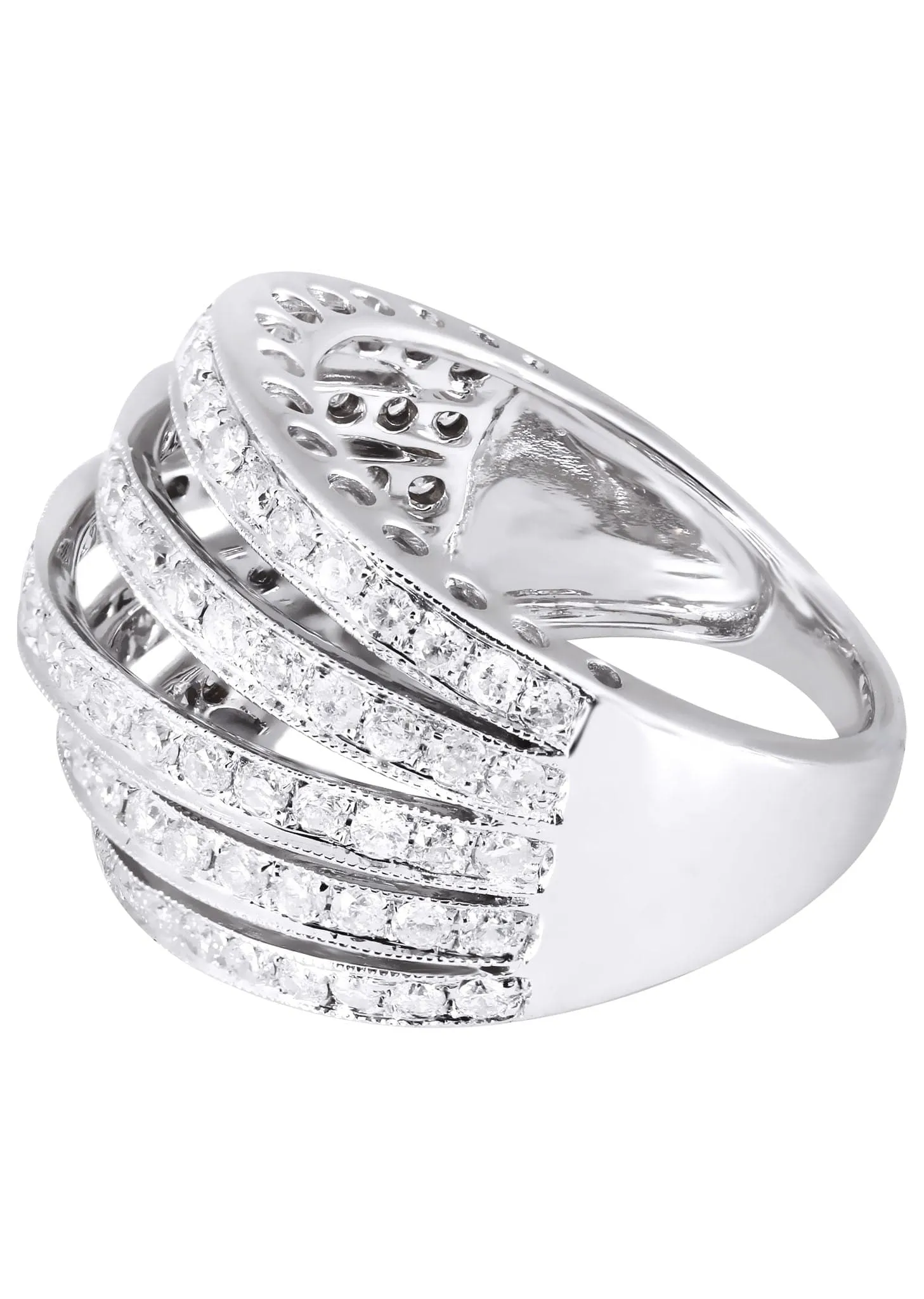 14K Ladies Diamond Cocktail Ring | 2.07 Carats | 8.91 Grams