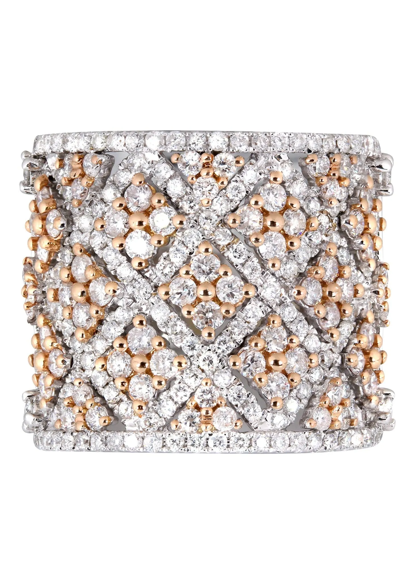 14K Ladies Diamond Cocktail Ring | 2.71 Carats | 13.58 Grams