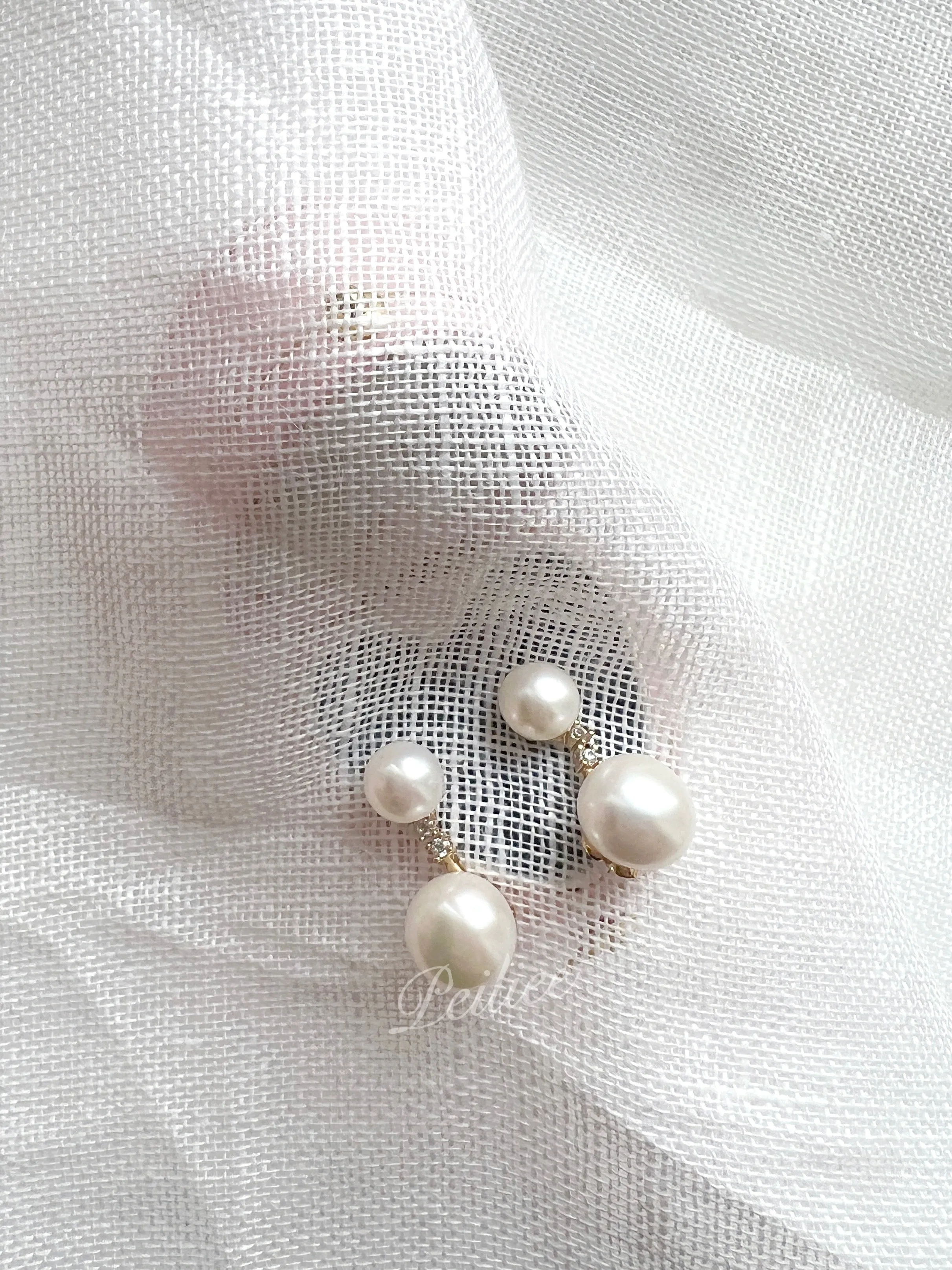 All The Stars Shine For You Freshwater Pearl Earring