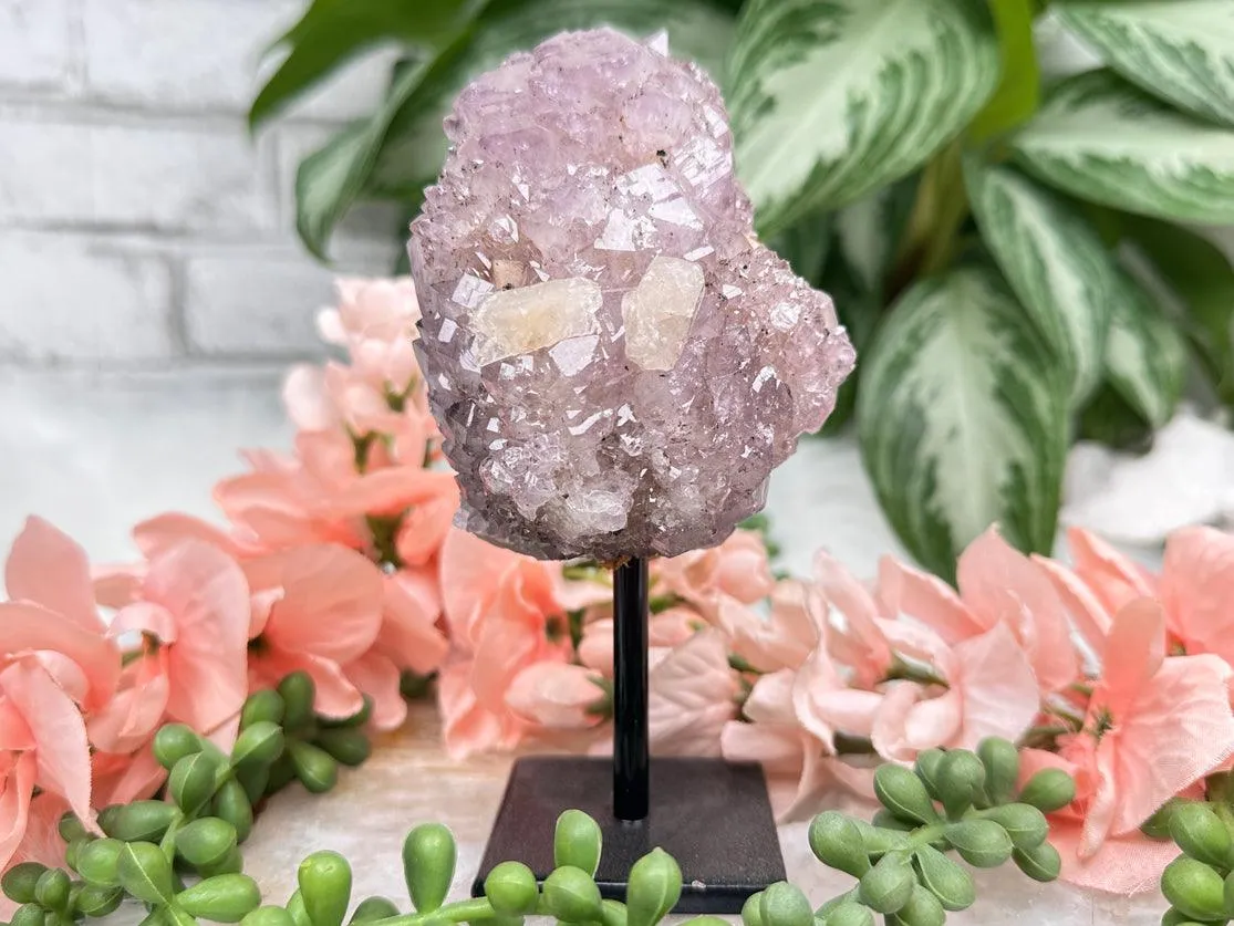 Amethyst Calcite Display Crystal