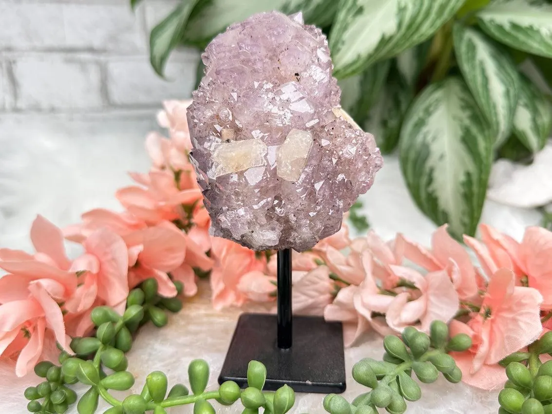 Amethyst Calcite Display Crystal