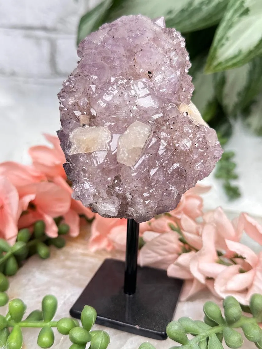 Amethyst Calcite Display Crystal