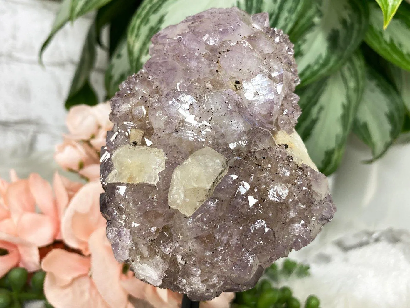 Amethyst Calcite Display Crystal