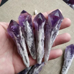 Amethyst Cluster Small Backbone Crushed Stone