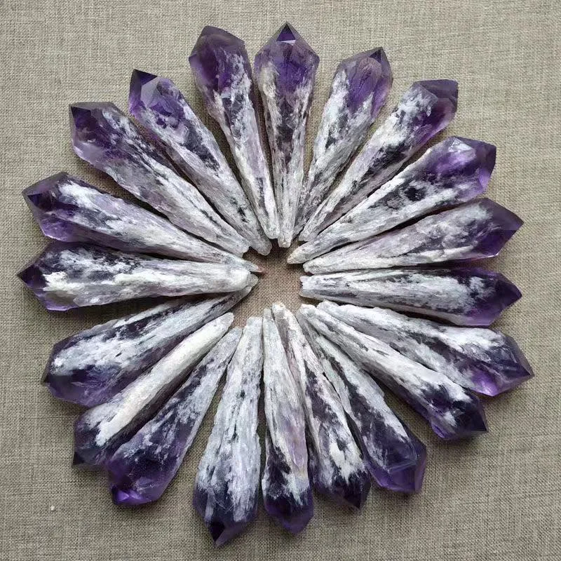 Amethyst Cluster Small Backbone Crushed Stone