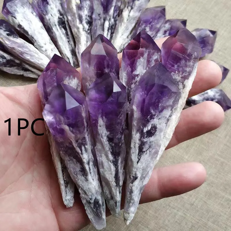 Amethyst Cluster Small Backbone Crushed Stone