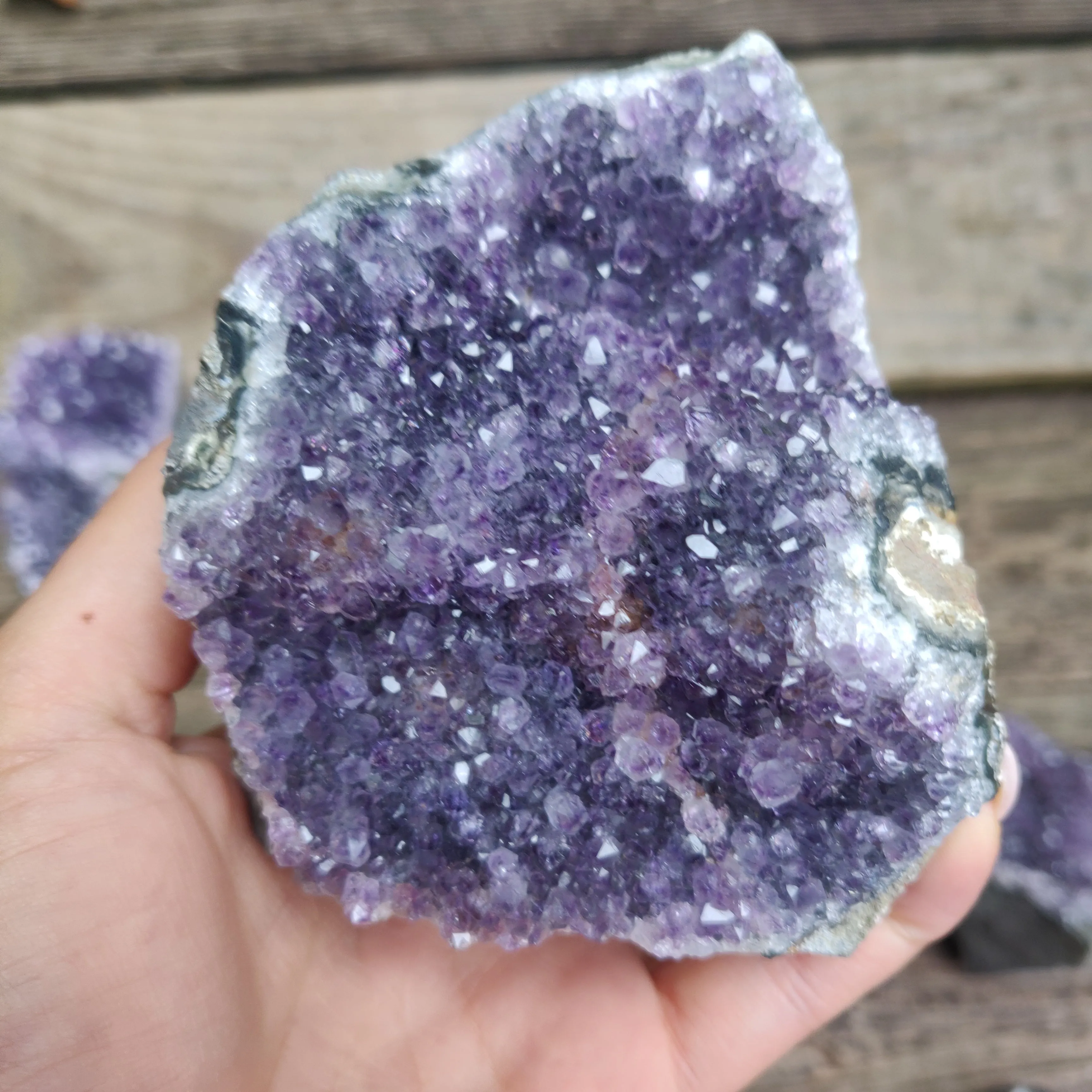 Amethyst Geode Free Form, Cut Base (#28)