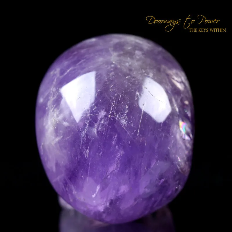 Amethyst Quartz Crystal Skull 'Duality'