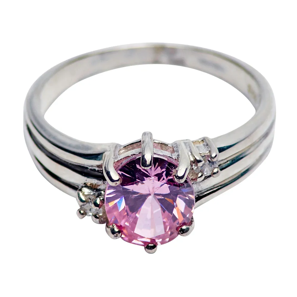 Amethyst Silver Ring