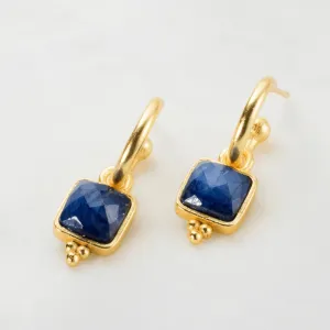 Ava Earring | Navy