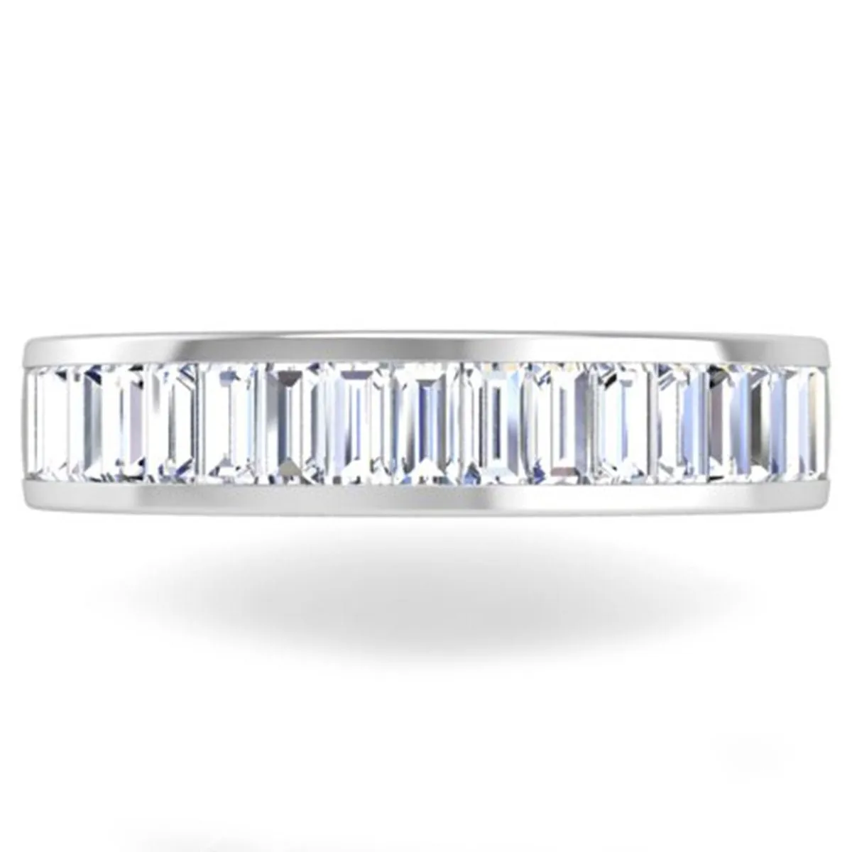 Ben Garelick Eternal Baguette Diamond Wedding Band