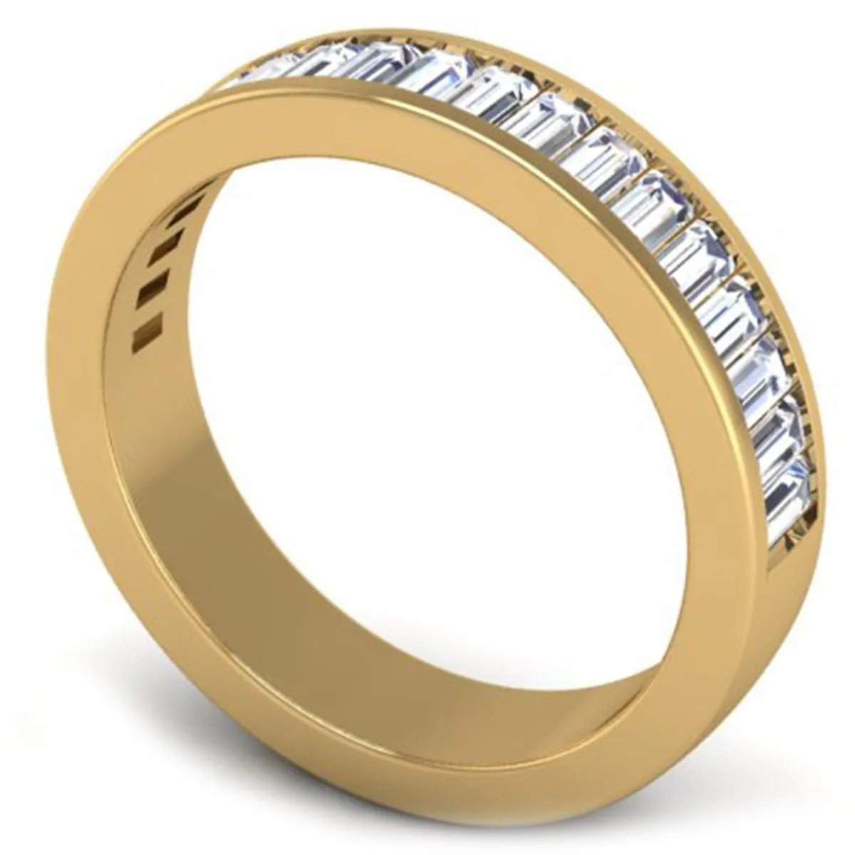 Ben Garelick Eternal Baguette Diamond Wedding Band