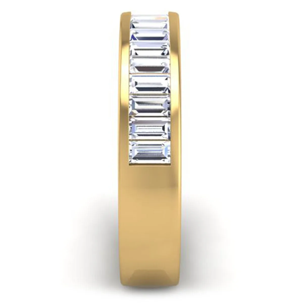 Ben Garelick Eternal Baguette Diamond Wedding Band