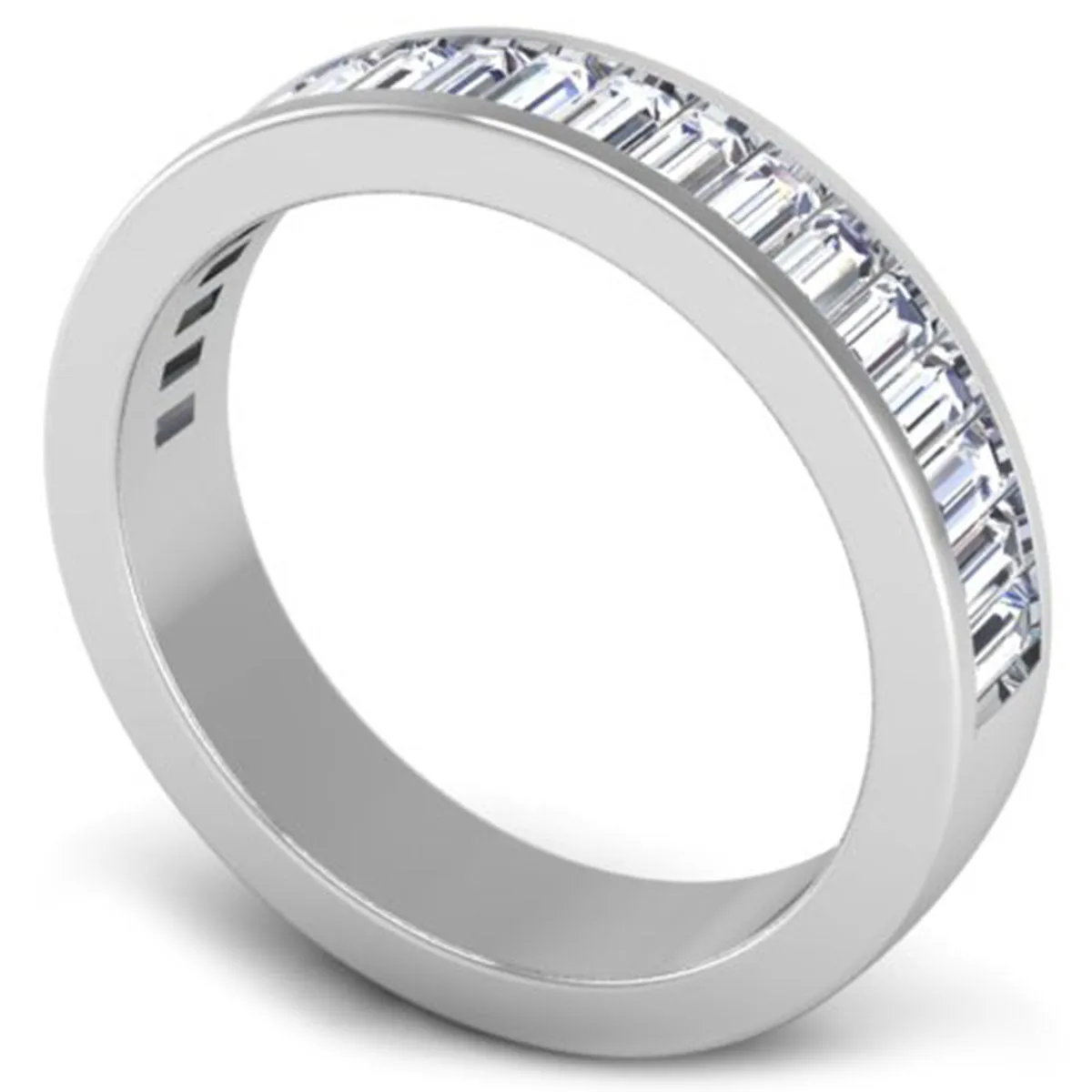 Ben Garelick Eternal Baguette Diamond Wedding Band