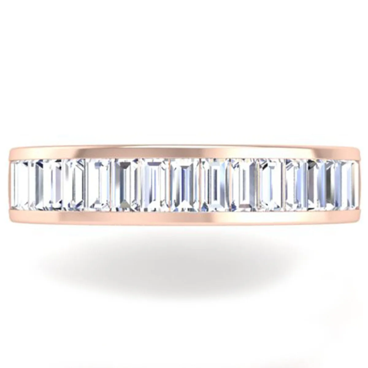 Ben Garelick Eternal Baguette Diamond Wedding Band