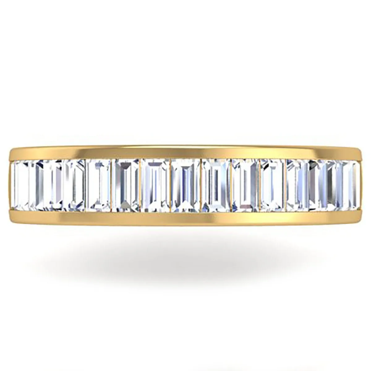 Ben Garelick Eternal Baguette Diamond Wedding Band