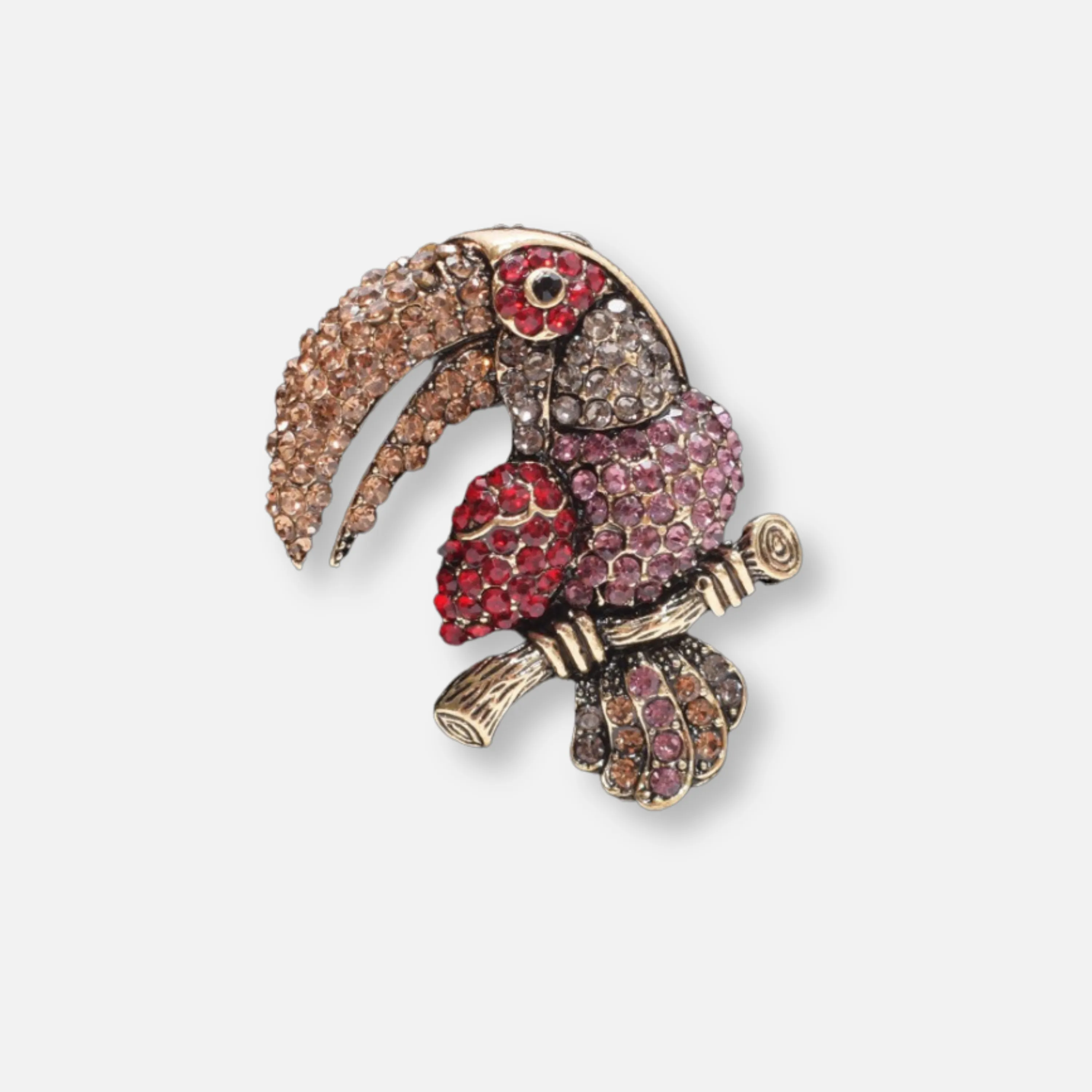 Brody Toucan Lapel Pin Brooch