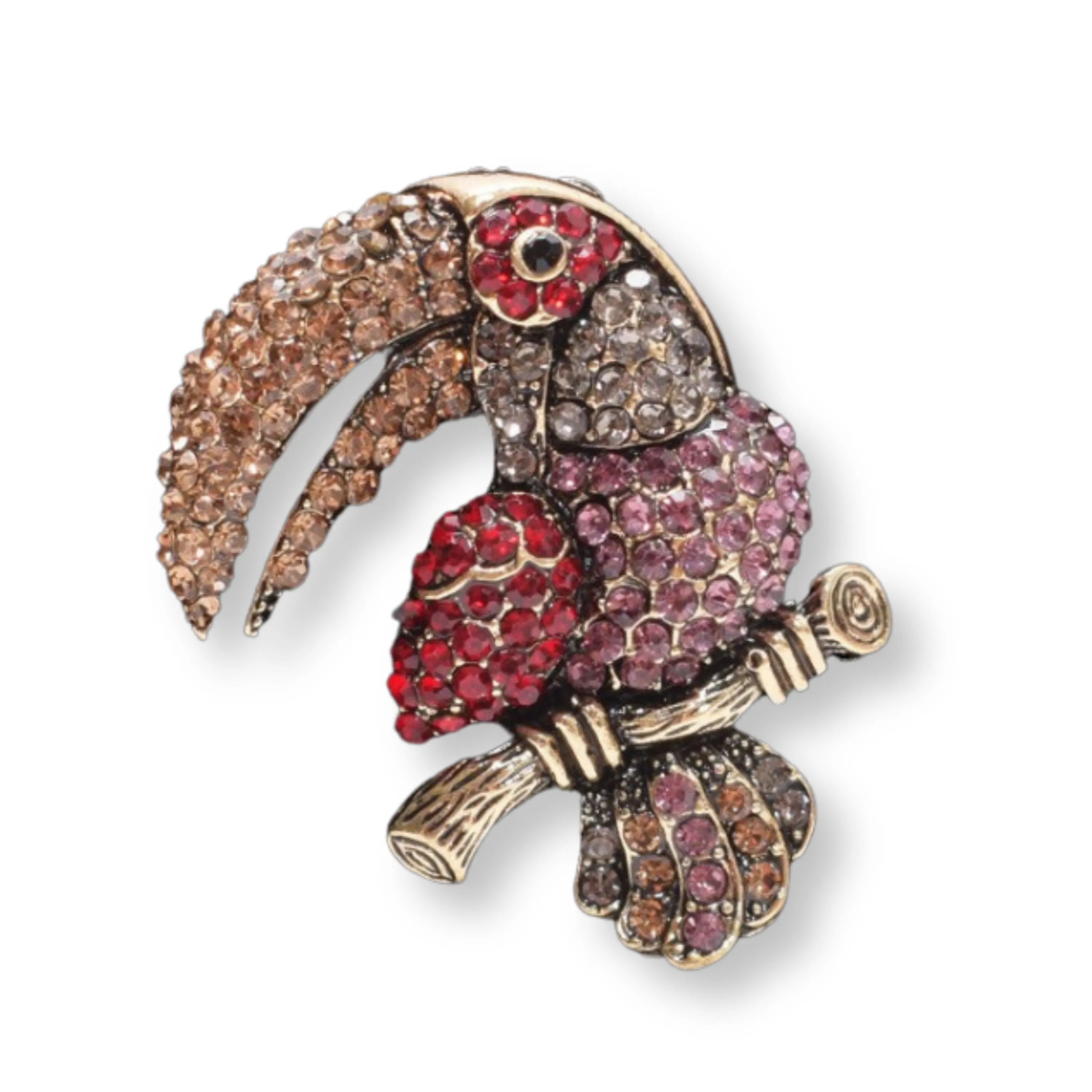 Brody Toucan Lapel Pin Brooch