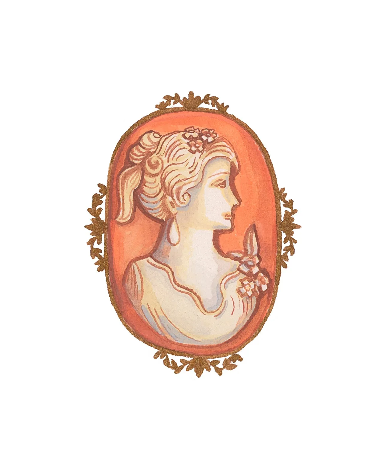 Cameo Brooch 1