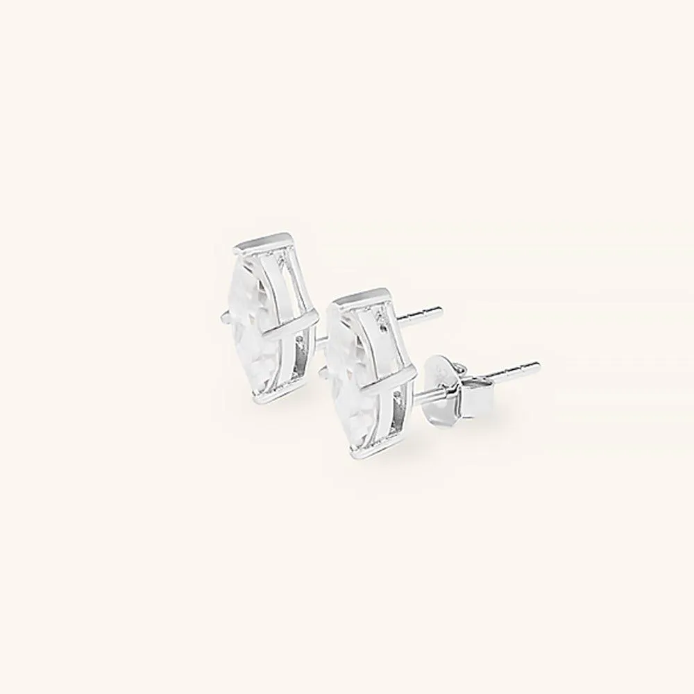 Classic Marquise Premium Moissanite Stud Earrings