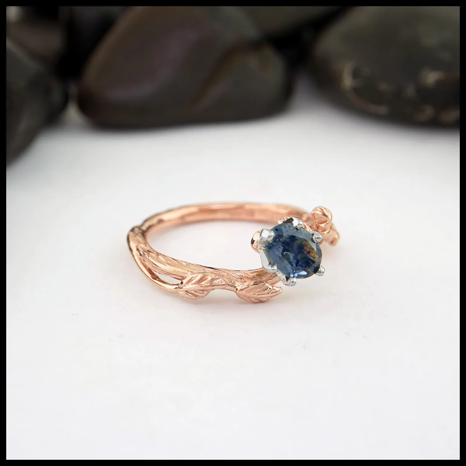 Entwined Engagement Set in 14K Rose Gold