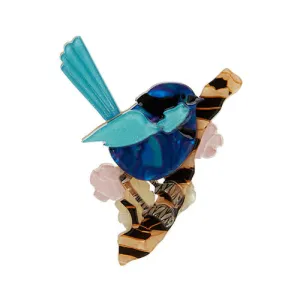 Erstwilder - Phoebe the Fairy Wren Brooch - Fan Favorites (2017)