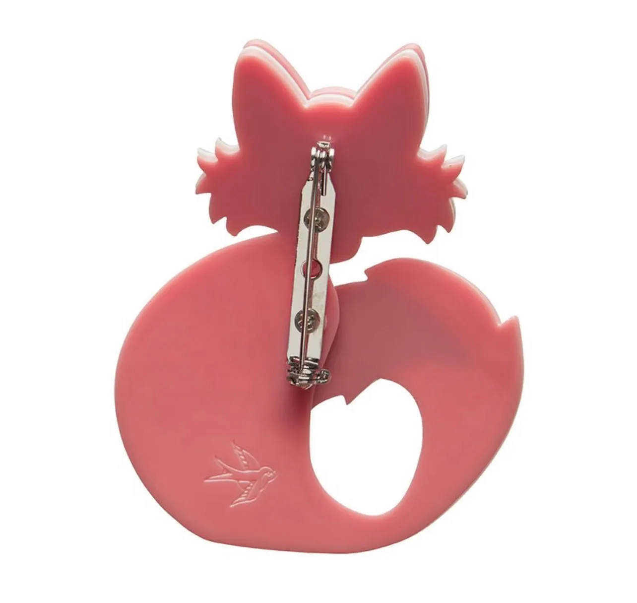 Erstwilder She’s So Foxy Pink Fox Brooch