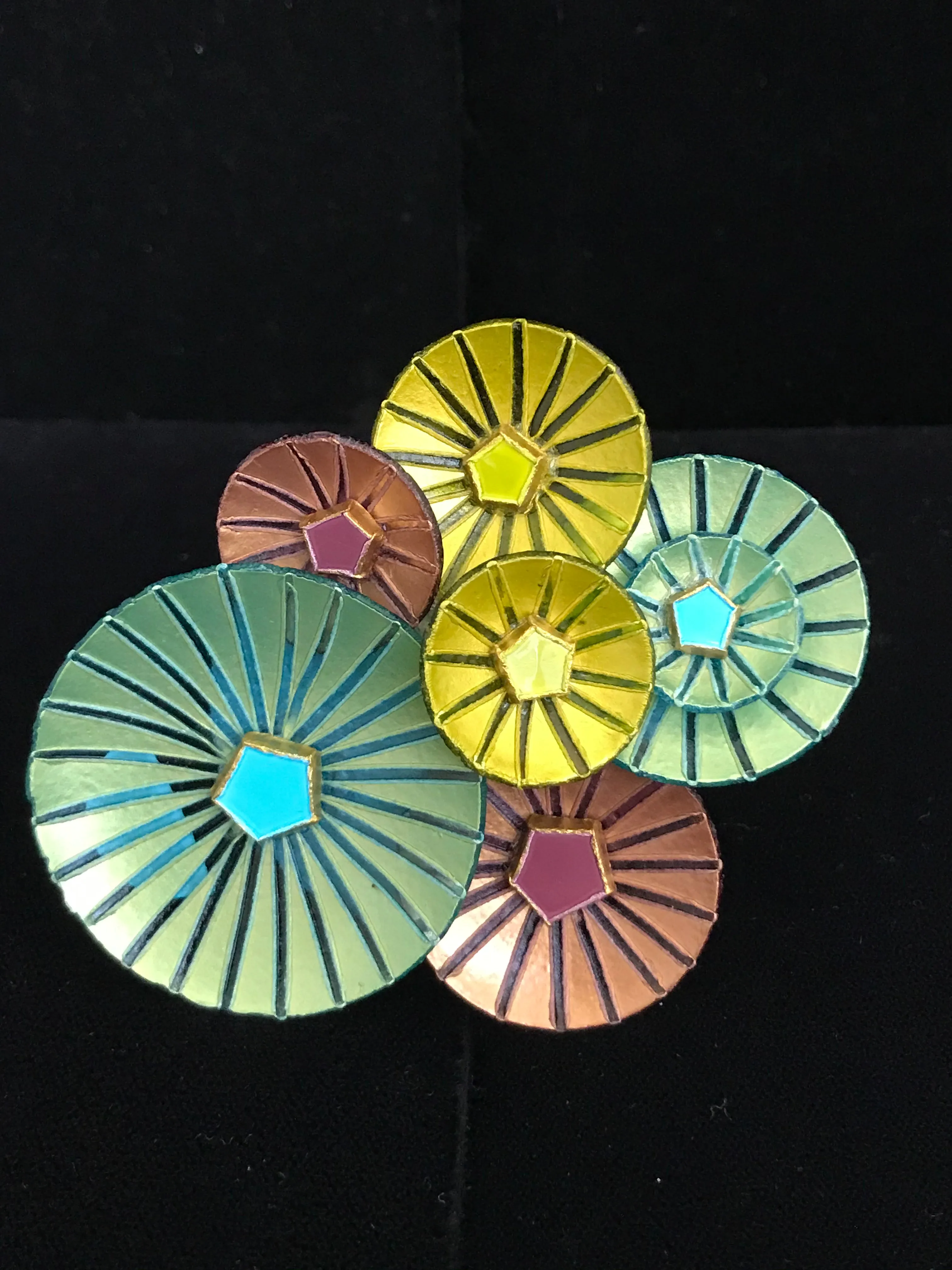 French Resin Umbrellas Magnet