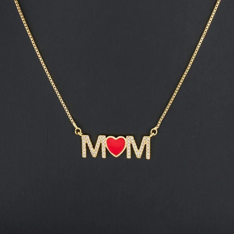 I Love Mom Statement Necklace Collection