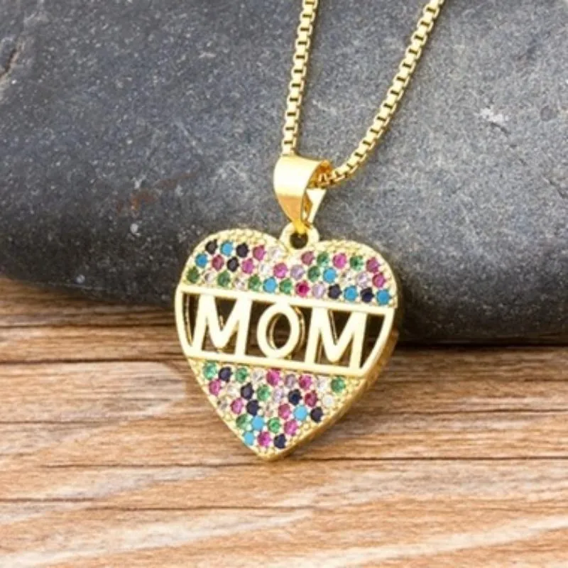 I Love Mom Statement Necklace Collection