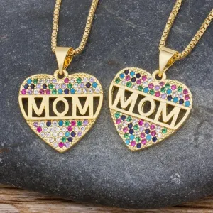 I Love Mom Statement Necklace Collection