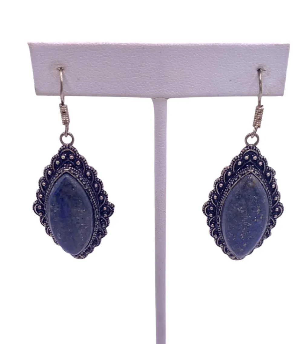 Lapis Drop Earrings