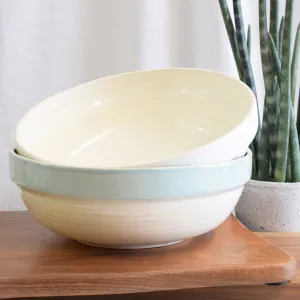 Large Round Serving Bowl Moonstone