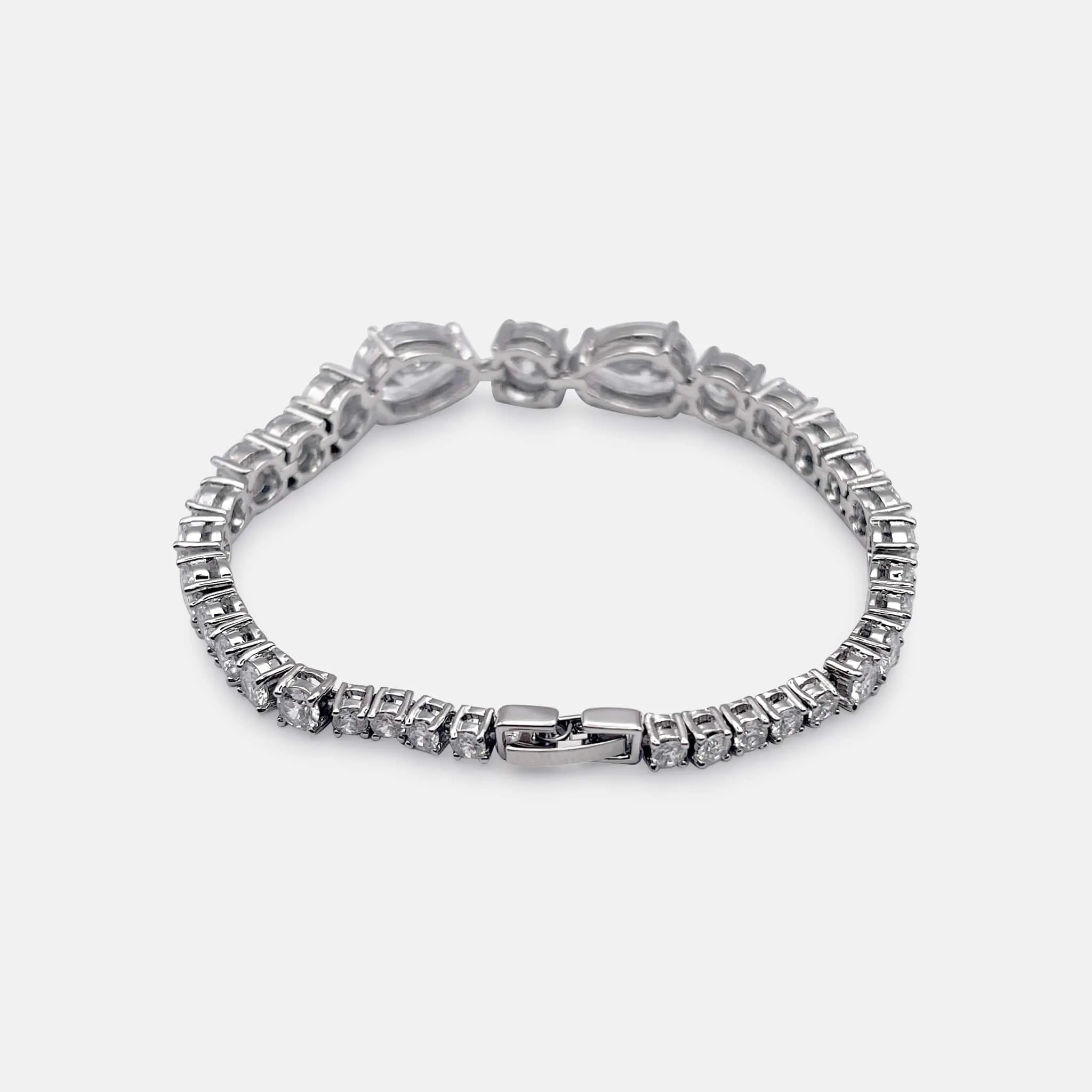 Luxe Pear Tennis Bracelet