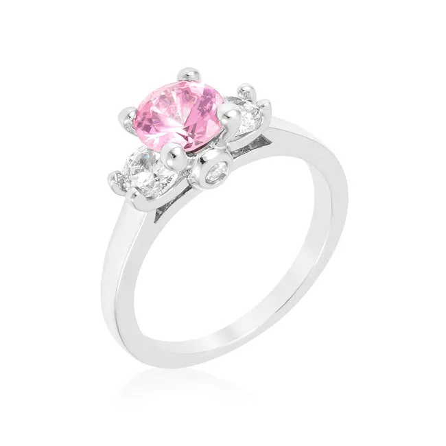 Marcy Ruby Three Stone Engagement Ring | 1.4ct