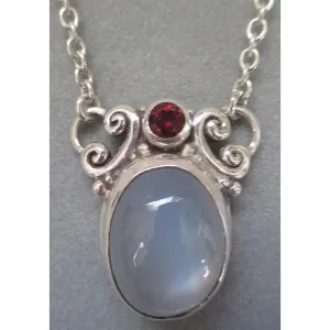 Moonstone Pendant PDT48SS by Richelle Leigh