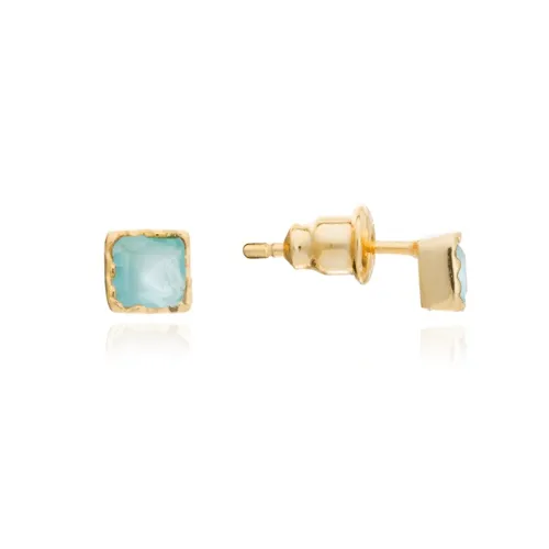 Mosaic Square Ear Stud