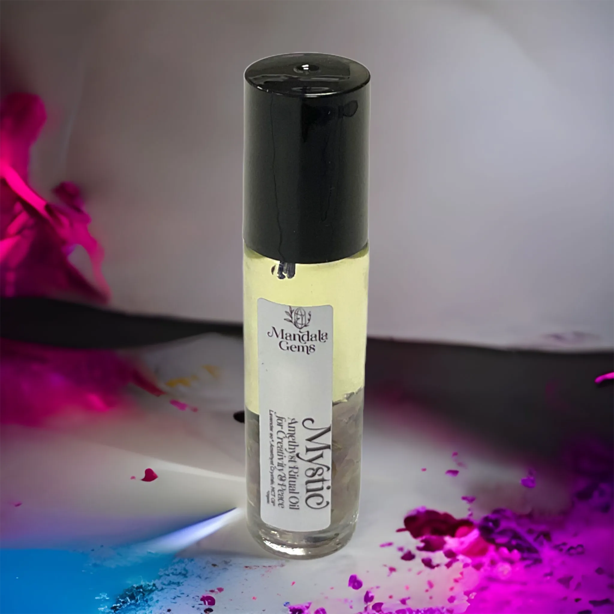 MYSTIC Amethyst   Lavender Perfume Oil Roller