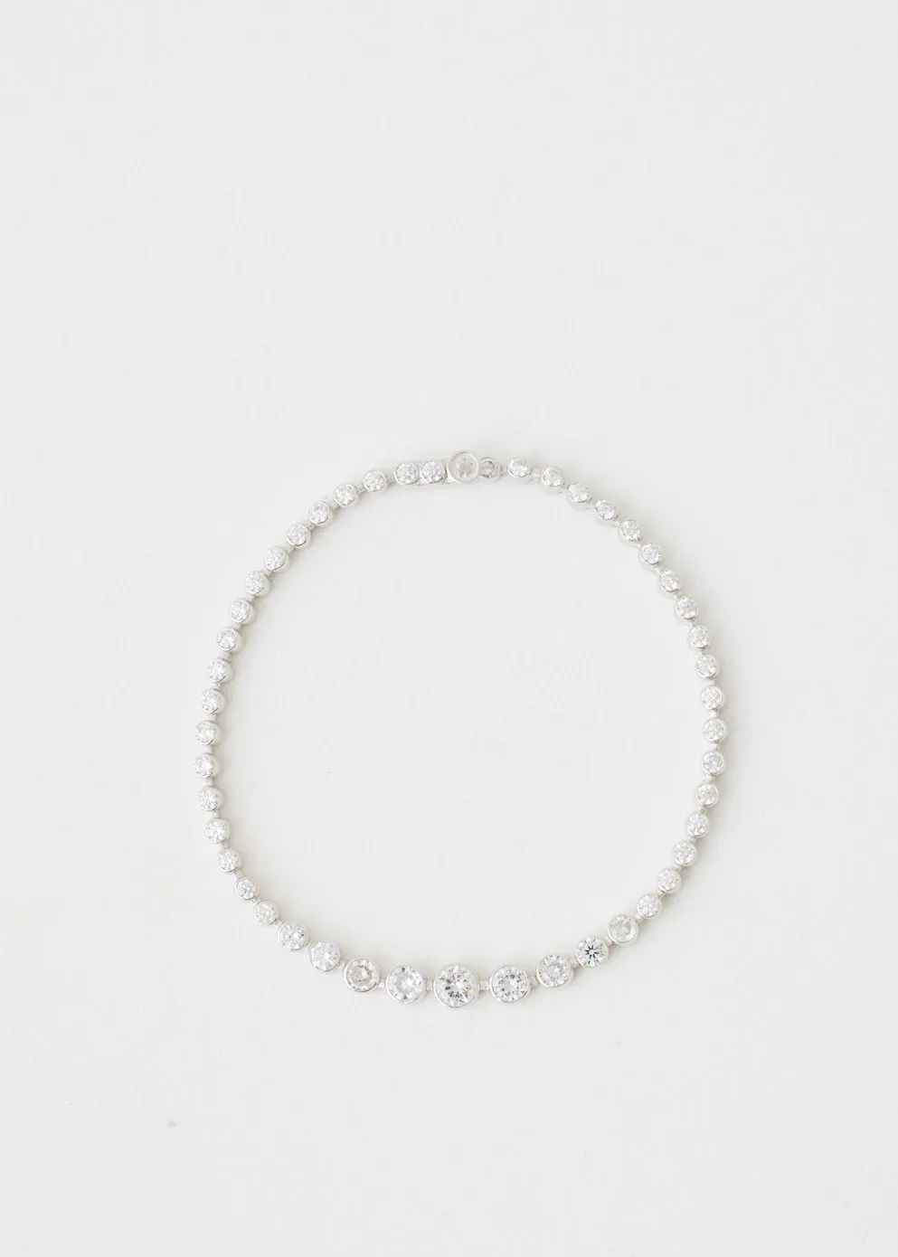 N-Dia Round Gradation Tennis Bracelet