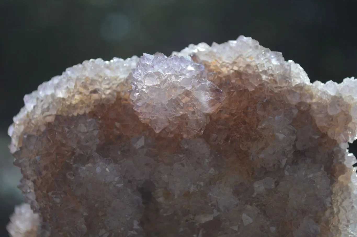 Natural Ametrine & Limonite Spirit Quartz Clusters  x 3 From Boekenhouthoek, South Africa