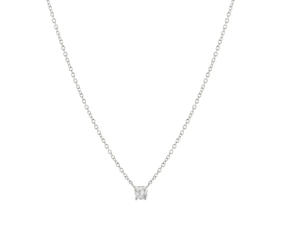 Solitaire Pendant Necklace