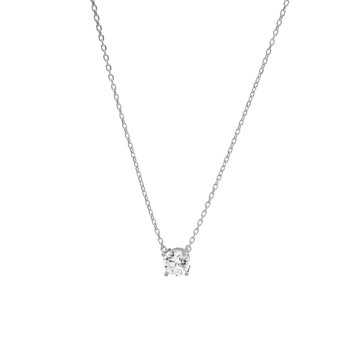 Solitaire Pendant Necklace