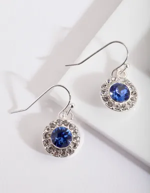 Swarovski Sapphire Drop Earring Gift