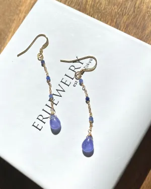 Tanzanite Bohemian Earrings