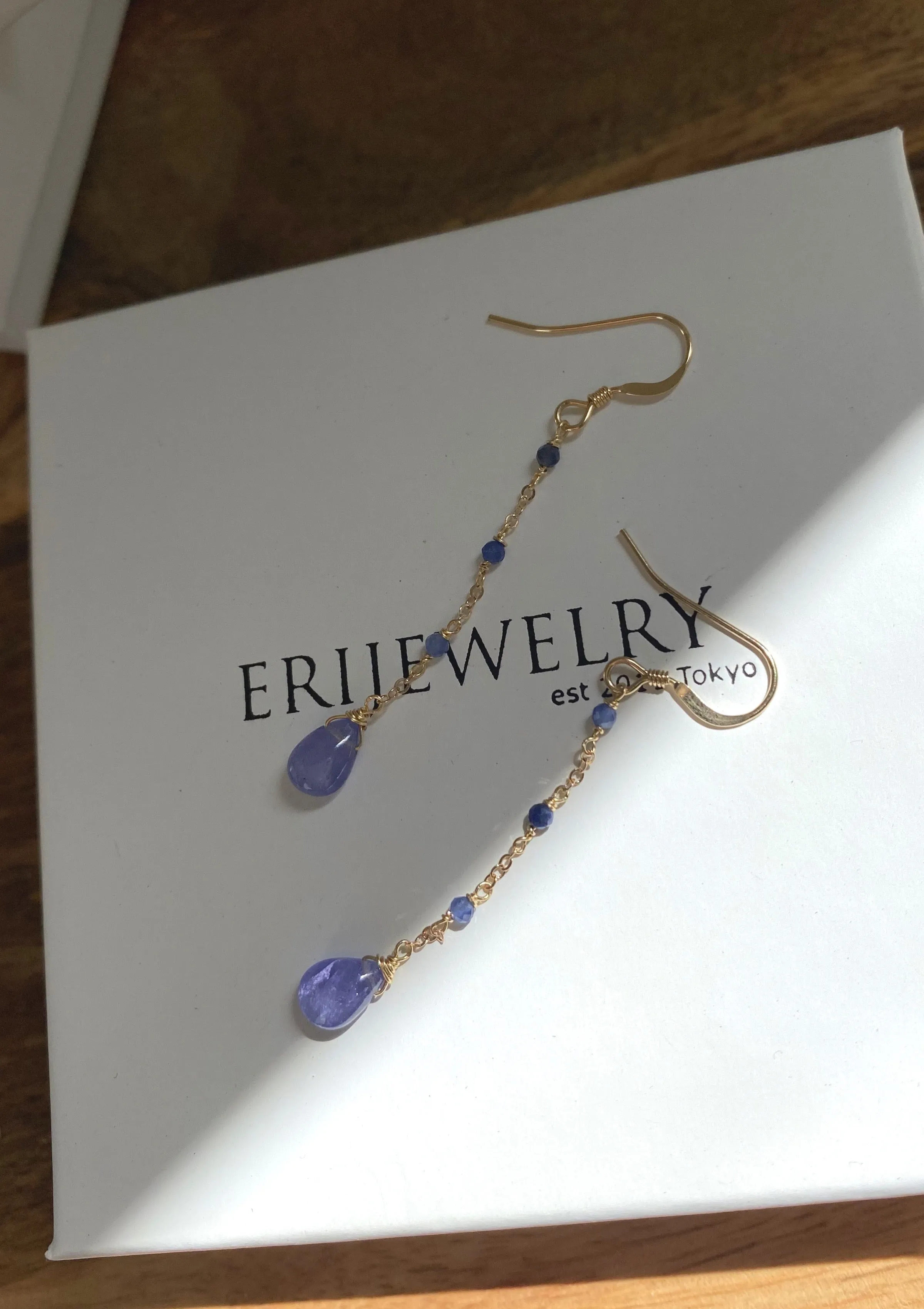 Tanzanite Bohemian Earrings