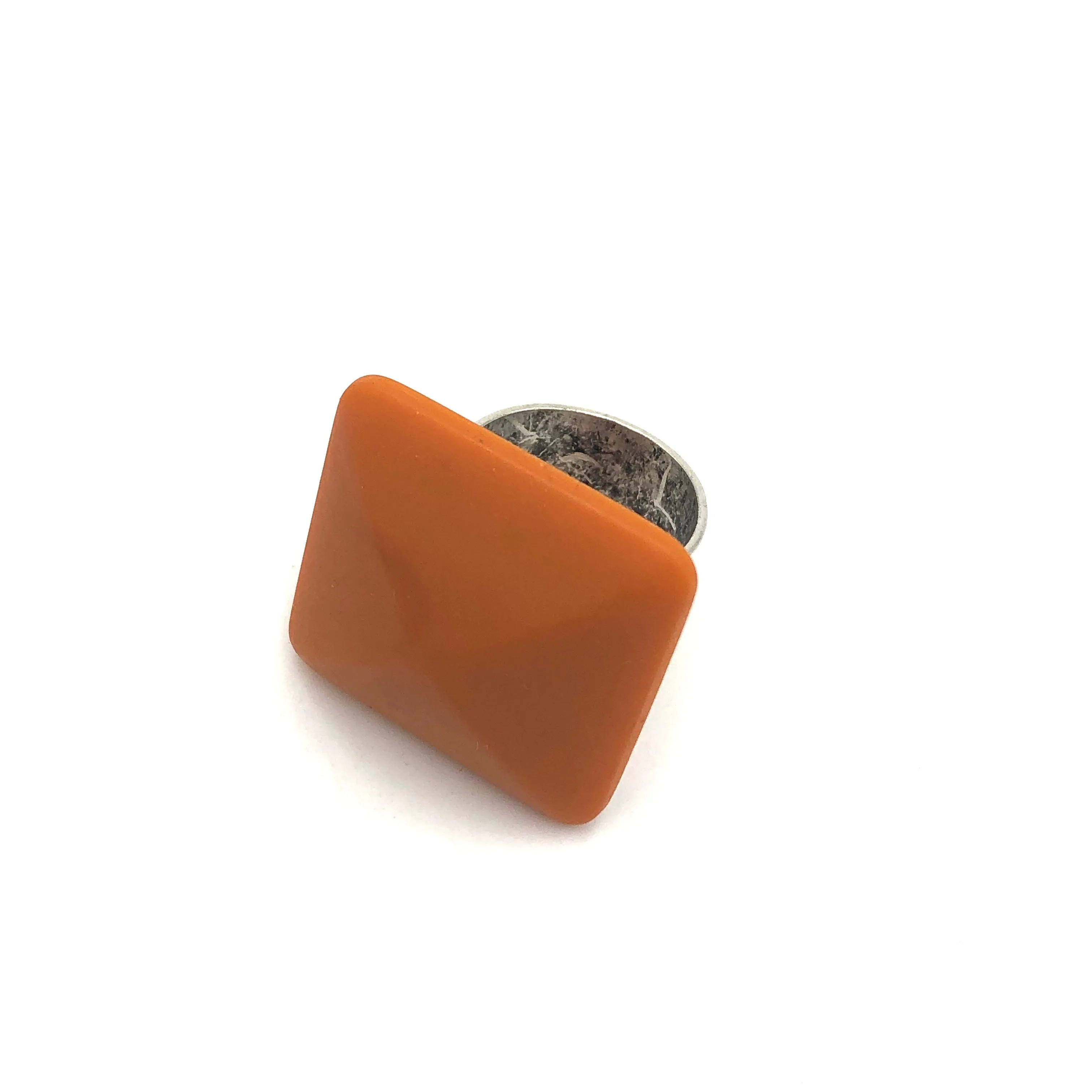 Velvet Square Cocktail Ring