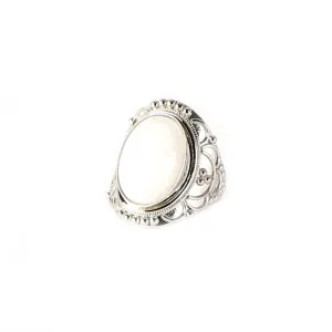 Vintage Boho Moonstone Ring