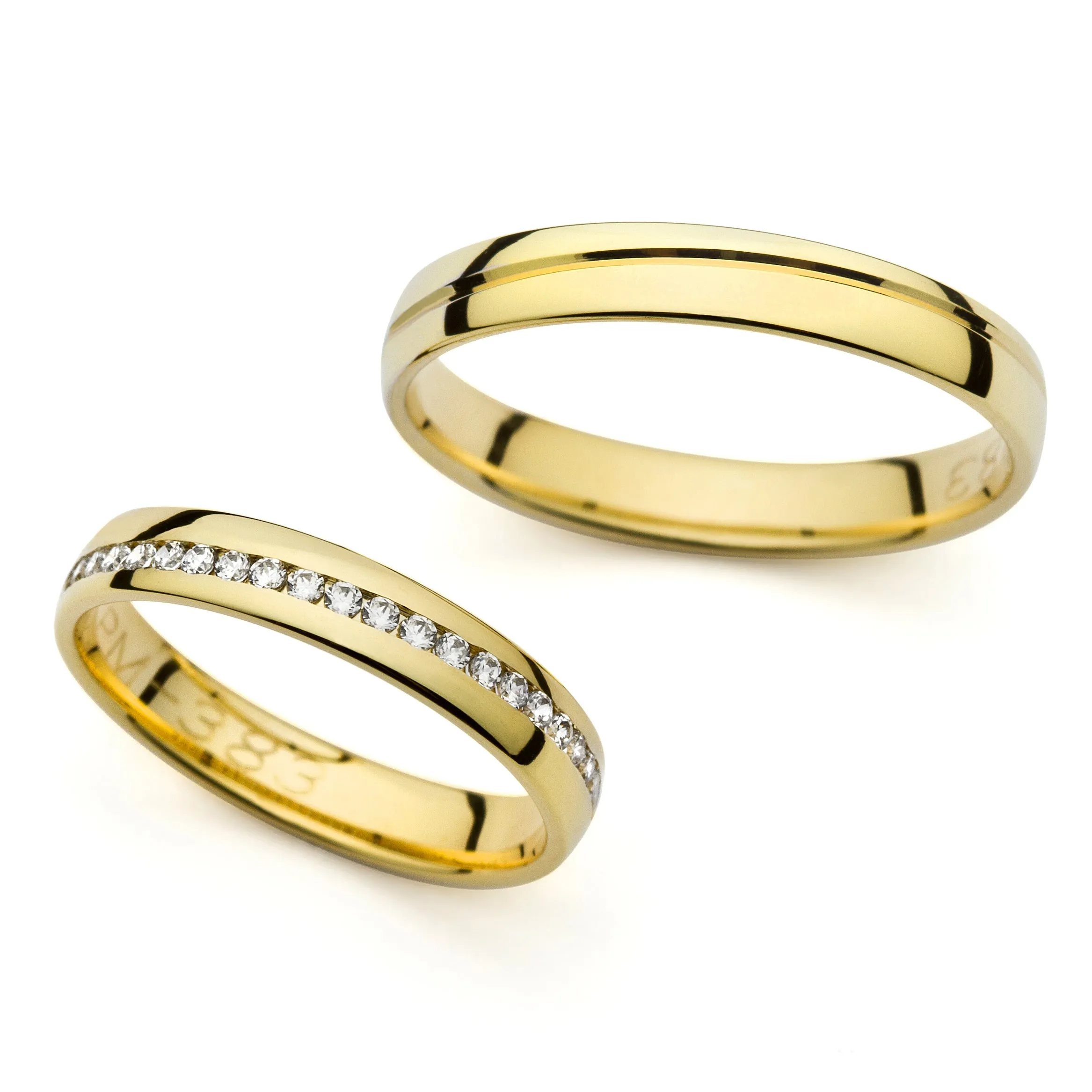 Wedding Band Set (Promise Rings) 383